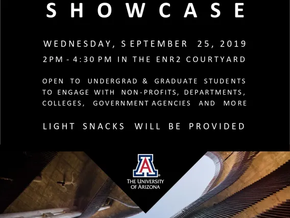 Flyer for the Environment Showcase