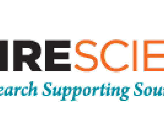 Logo for FireScience.gov reads: Research Supporting Sound Decisions