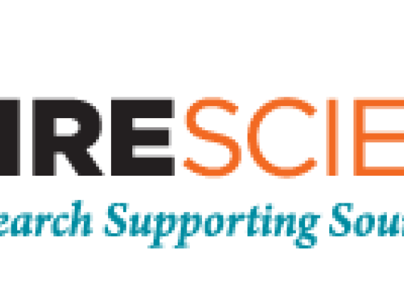 Logo for FireScience.gov reads: Research Supporting Sound Decisions