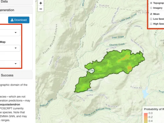 Postfire Conifer Reforestation Planning Tool