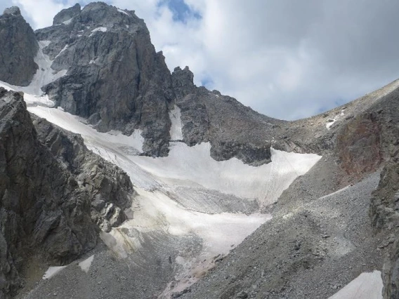 Middle-Teton national park- rock Glacier