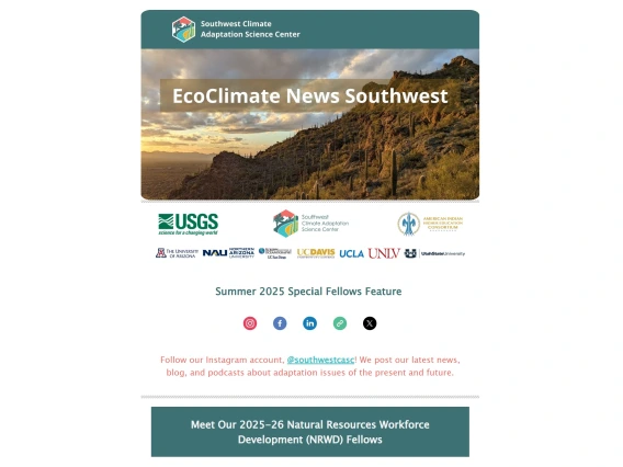 Summer 2025 - Fellows Newsletter Cover