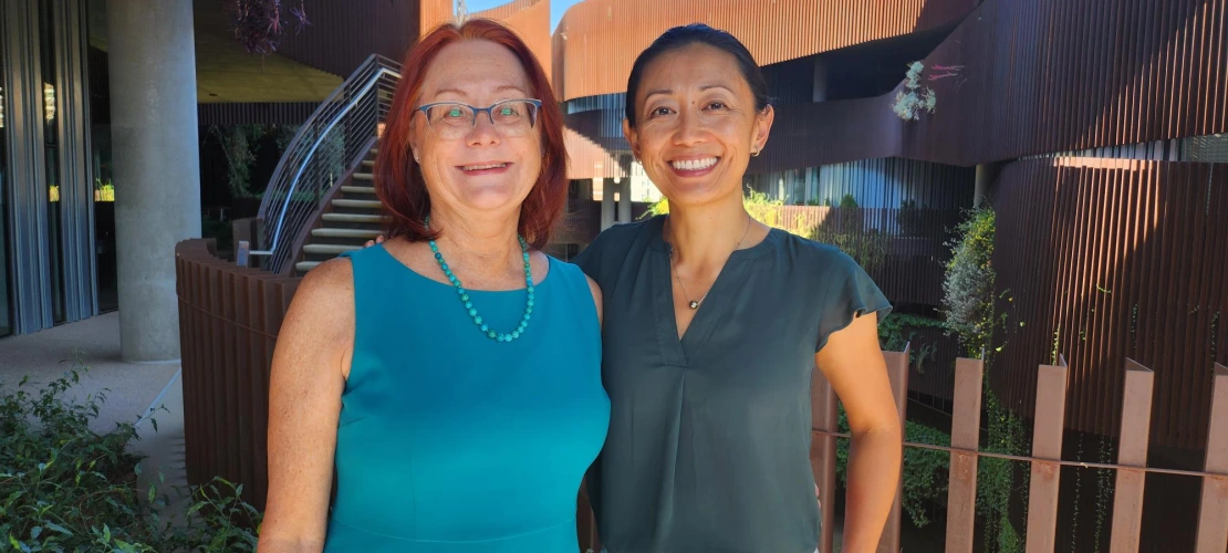 Anita and Jia Hu