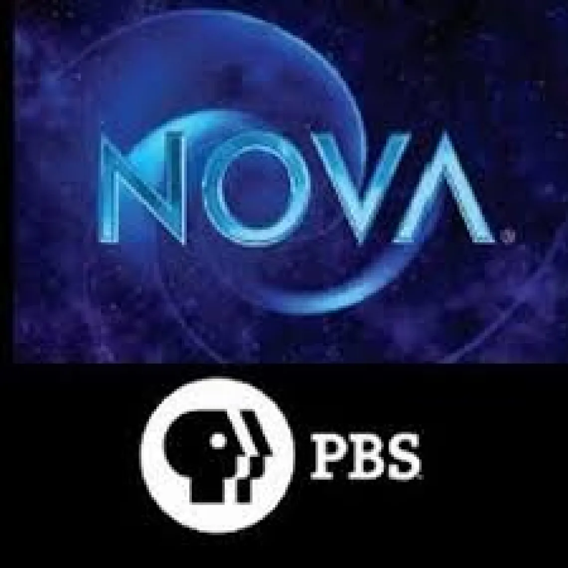 Logos for Public Broadcasting Service (PBS) and Nova.