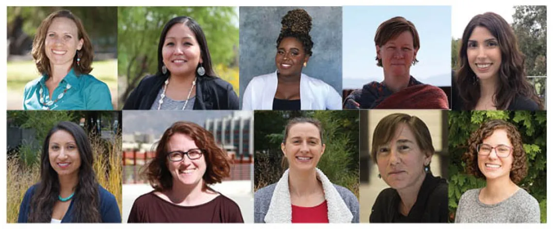 Collage of headshots for each of the researchers featured in the article.