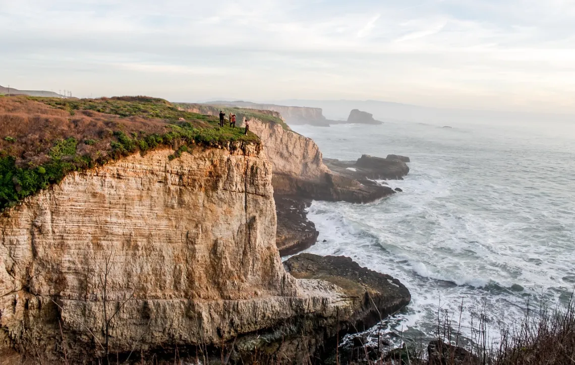 Santa Cruz, California coast