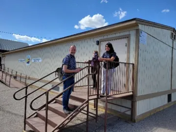 Tour of San Carlos Apache College - San Carlos, AZ