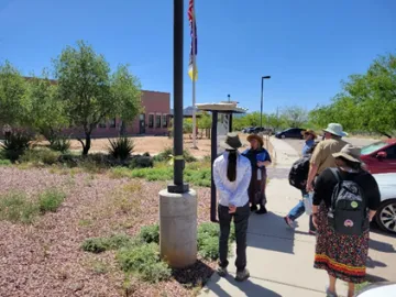 Tour of Tohono O’odham Community College main campus and Land Grant Extension Farm