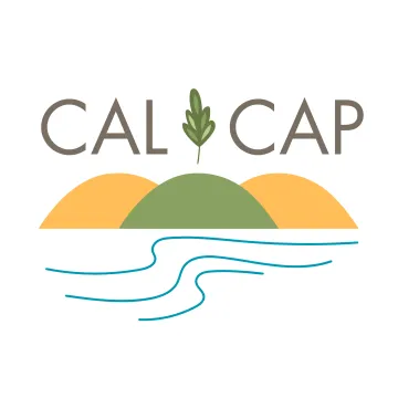 Circle CAL CAP logo with text